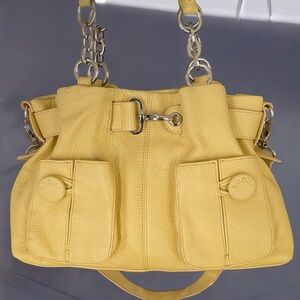 Bodhi Yellow Leather Women's Bag
